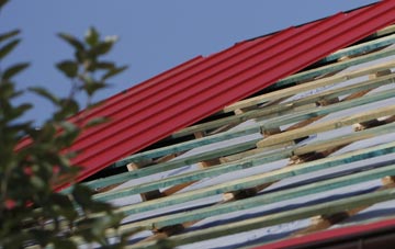 Leycett corrugated roofing costs